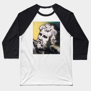 Epictetus Portrait | Epictetus Artwork 9 Baseball T-Shirt